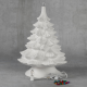 Ceramic Bisque Christmas Tree - 17 inch with base
